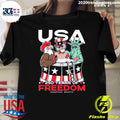 USA 250 Years of Freedom Pocket Tee Shirt