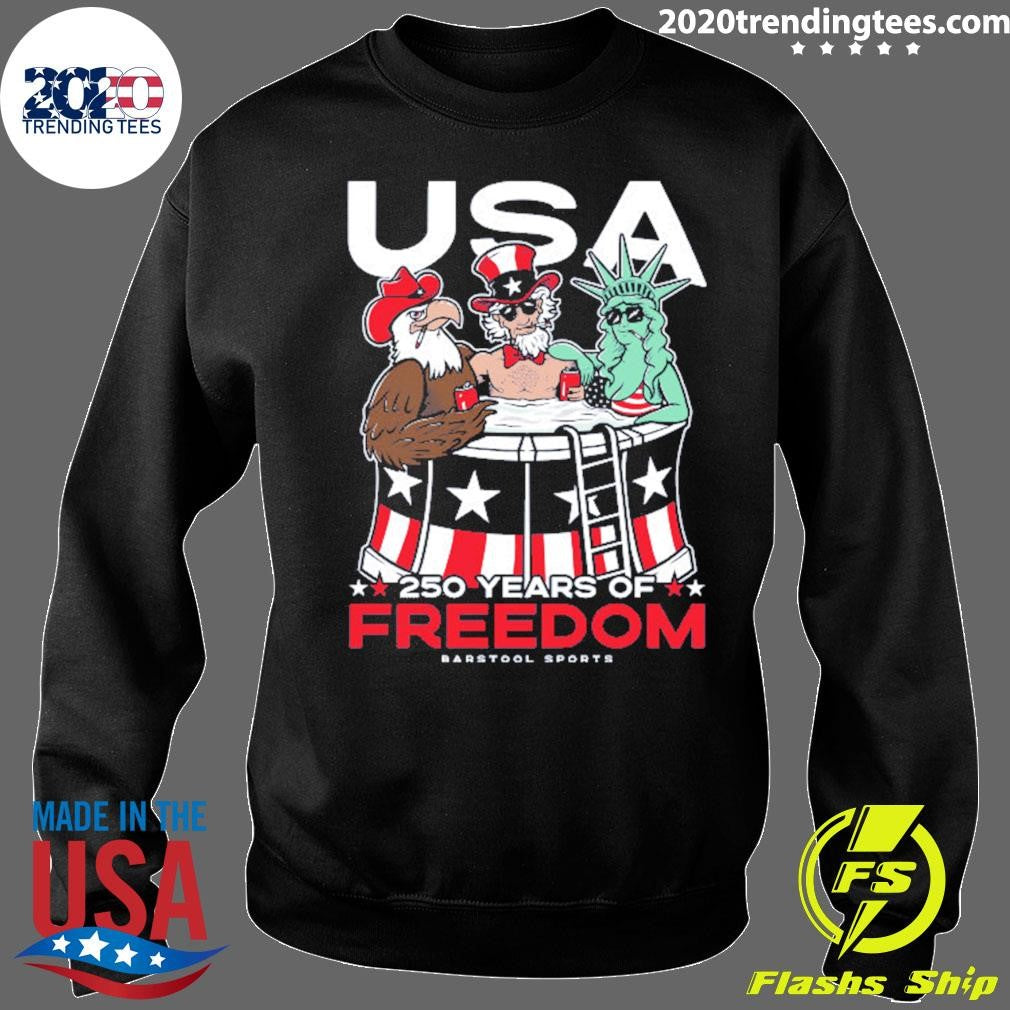 USA 250 Years of Freedom Pocket Tee Shirt
