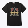 USA Hockey Miracle On Ice 1980 1960 2026 Gold Medals Shirt