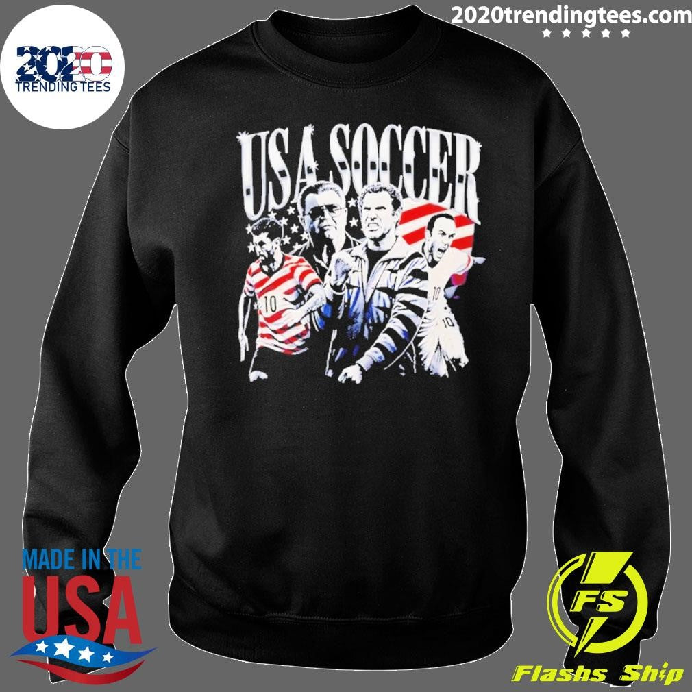 USA Soccer Christian Pulisic Landon Donovan 10 Will Ferrell Robert Duvall Kicking Screaming Shirt