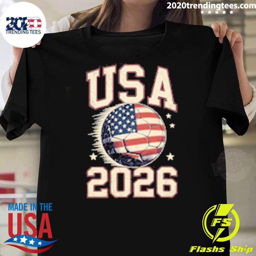 USA Soccer World Cup 2026 American Fan Shirt