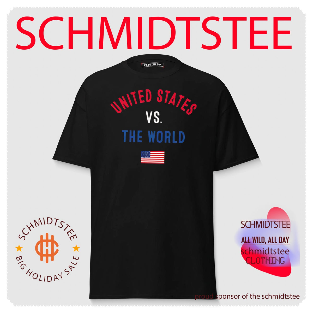 USA vs The World 2026 flag shirt