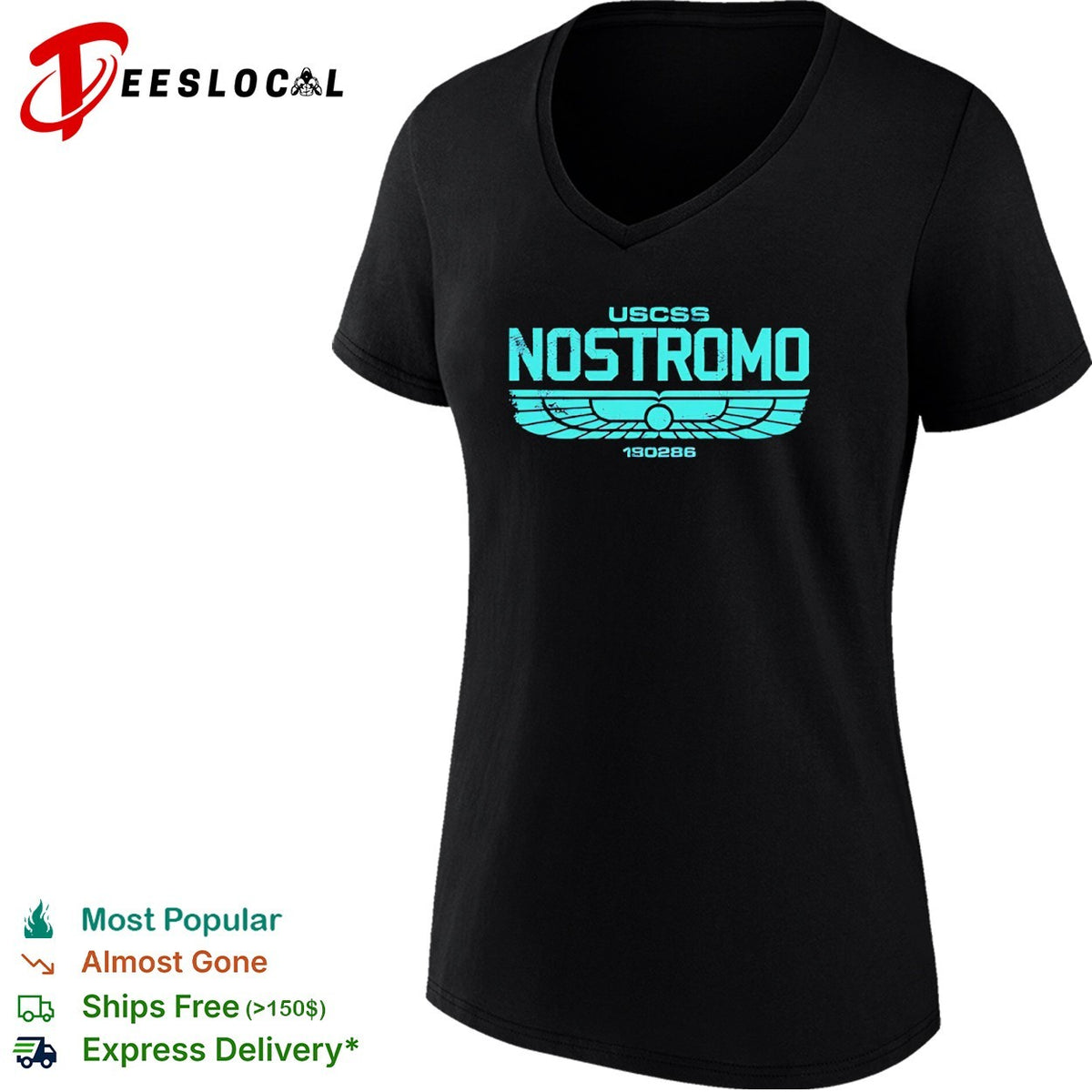 USCSS Nostromo 180286 Wayland Yutani Corporation Science Fiction Movie shirt