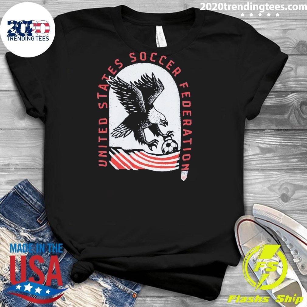 USMNT Sport Design Sweden Golden Eagle Football 2026 Tee Shirt