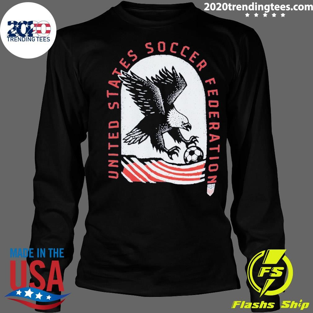 USMNT Sport Design Sweden Golden Eagle Football 2026 Tee Shirt