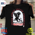 USMNT Sport Design Sweden Golden Eagle Football 2026 Tee Shirt
