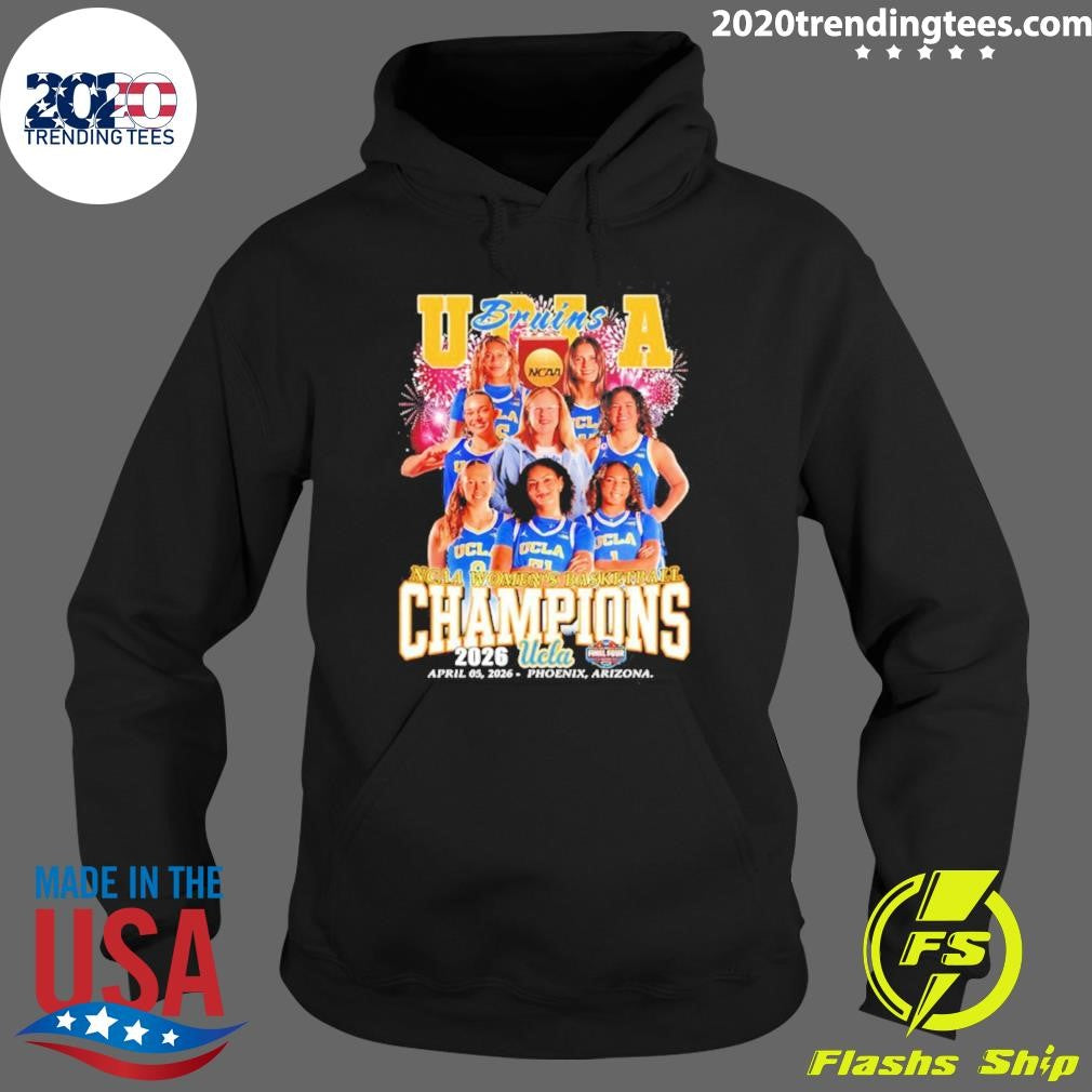Ucla Bruins 2026 Ncaa Women’s Basketball Championship Graphic Shirt