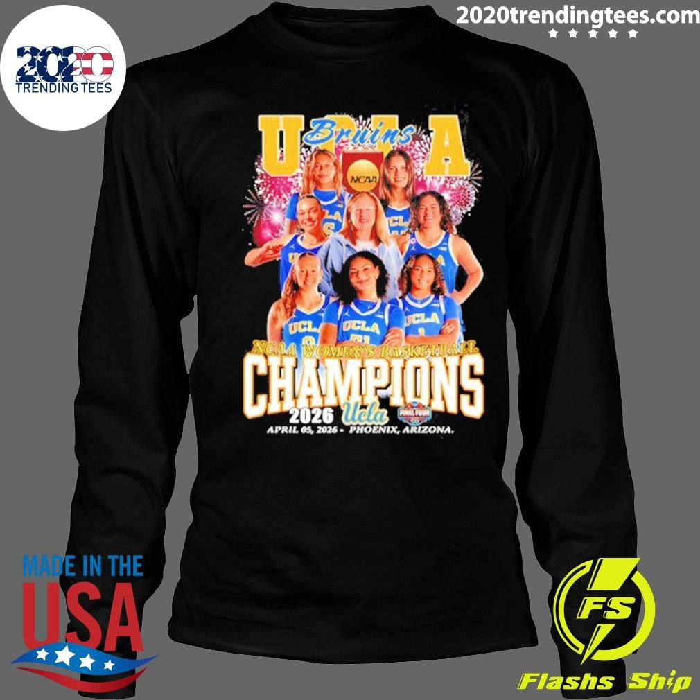 Ucla Bruins 2026 Ncaa Women’s Basketball Championship Graphic Shirt