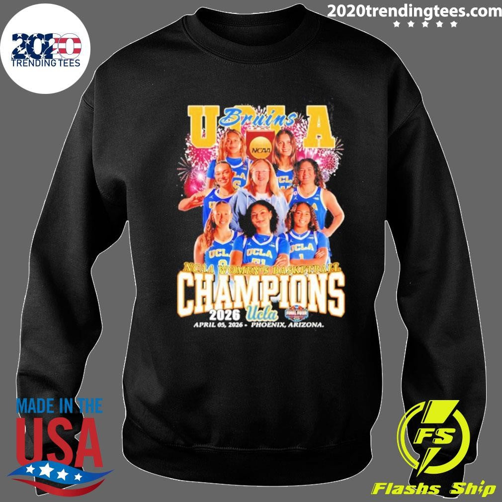 Ucla Bruins 2026 Ncaa Women’s Basketball Championship Graphic Shirt