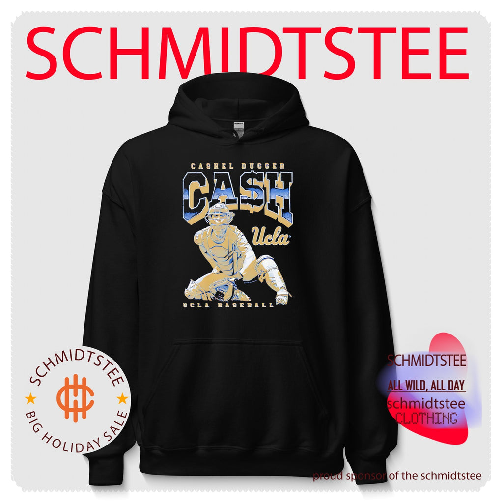 Ucla Bruins Baseball CASH Cashel Dugger posing retro shirt