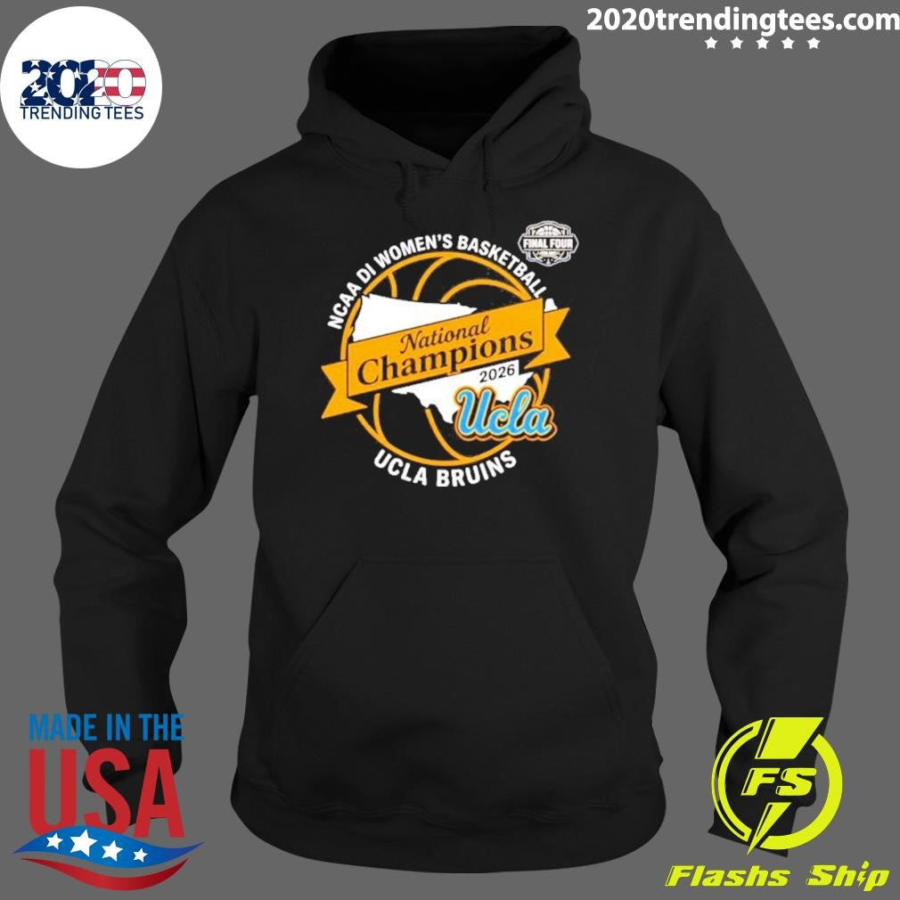 Ucla Bruins Basketball 2026 Women’s National Champions State Shirt
