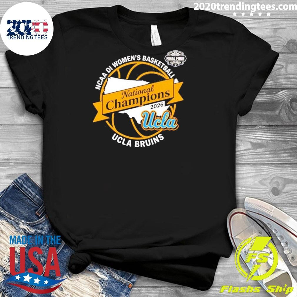 Ucla Bruins Basketball 2026 Women’s National Champions State Shirt