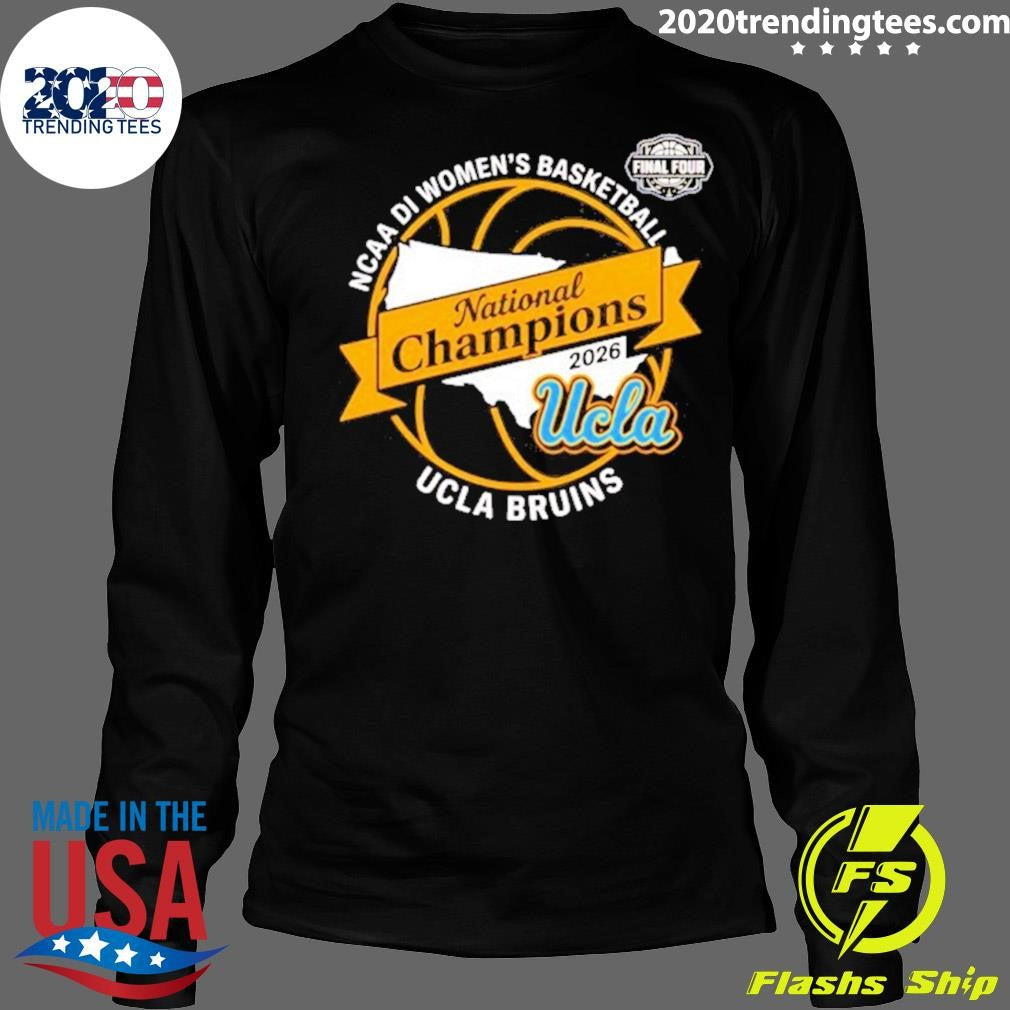 Ucla Bruins Basketball 2026 Women’s National Champions State Shirt