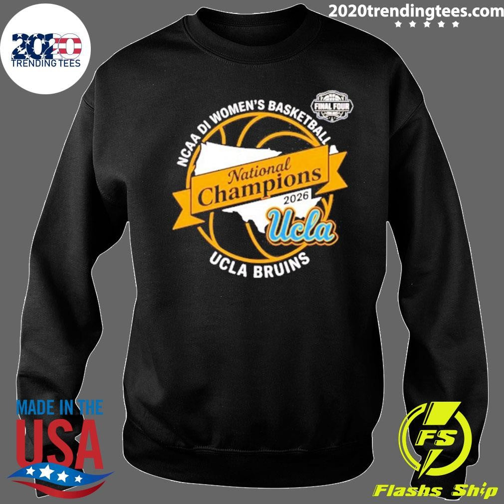 Ucla Bruins Basketball 2026 Women’s National Champions State Shirt