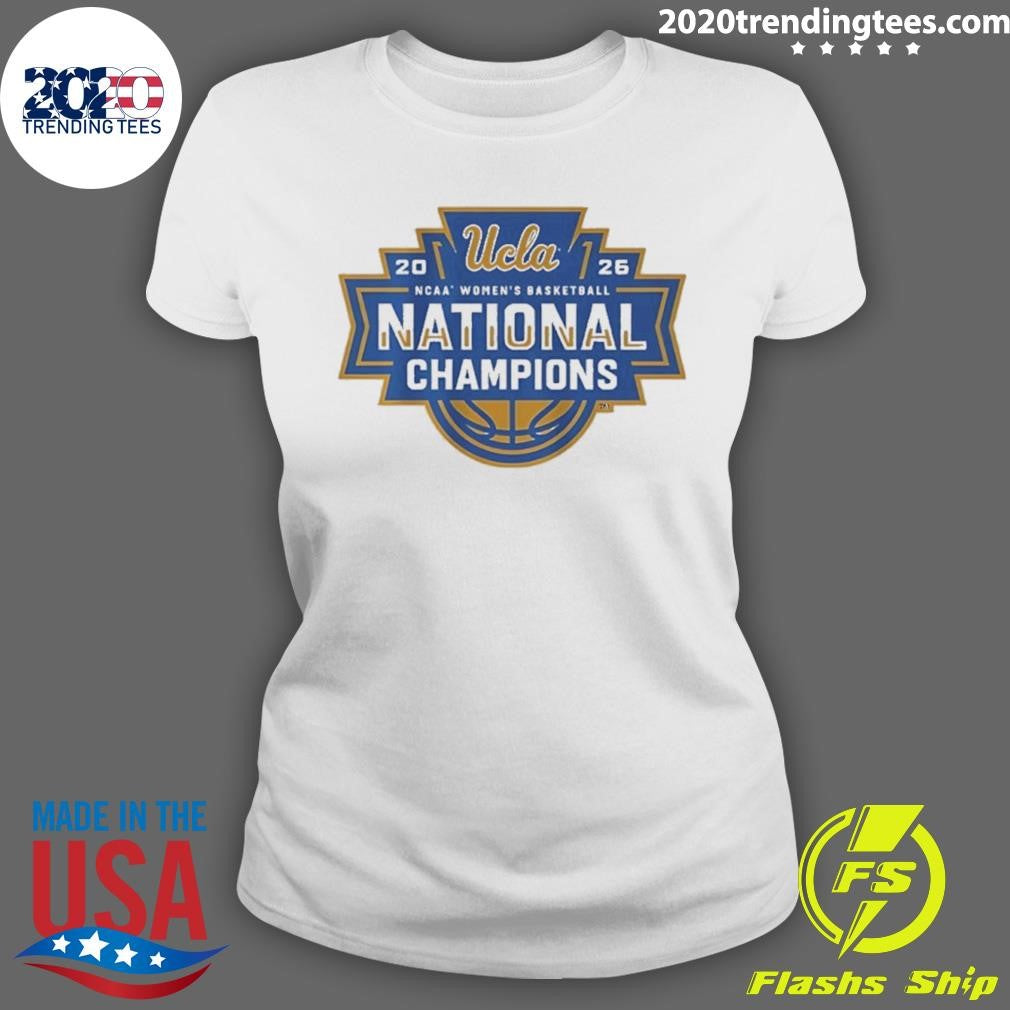Ucla Bruins Women’s Basketball 2026 National Champions Logo Shirt
