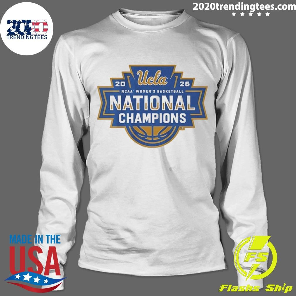 Ucla Bruins Women’s Basketball 2026 National Champions Logo Shirt