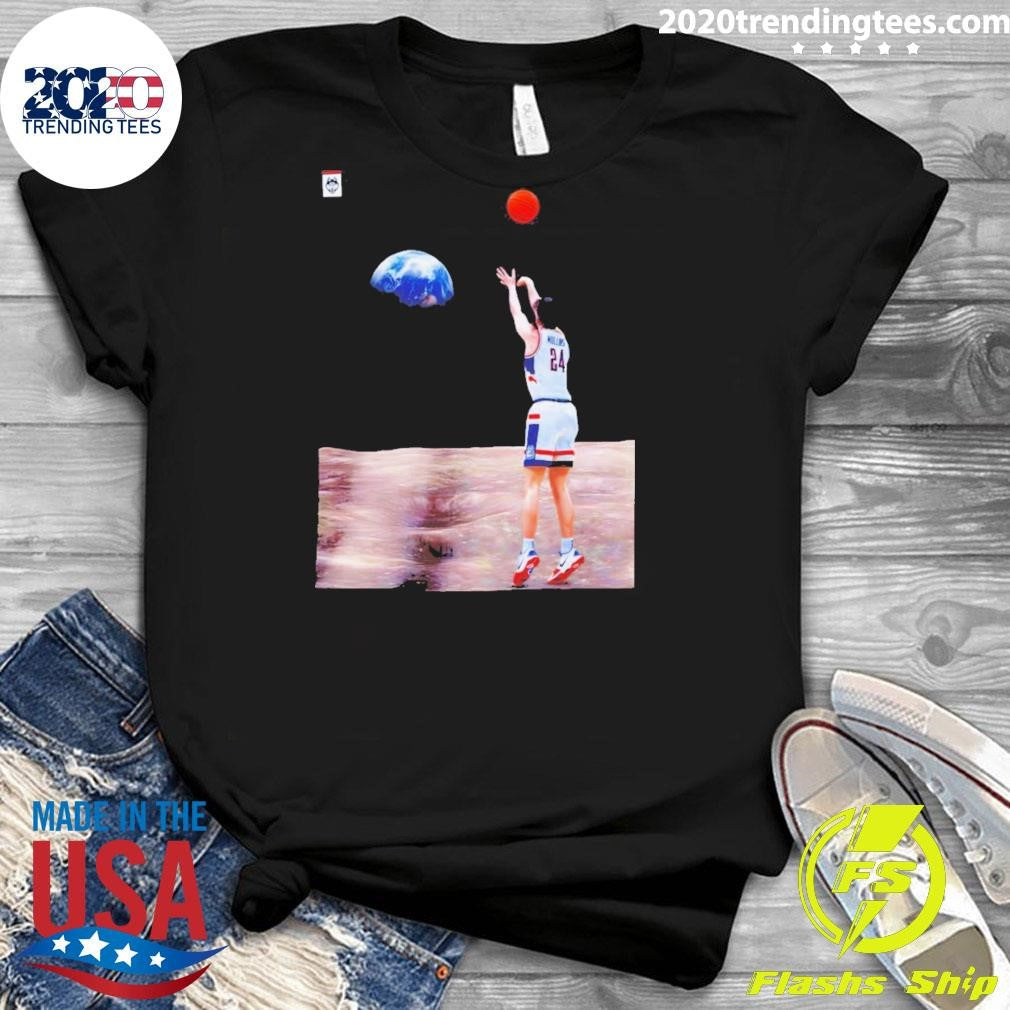 Uconn Huskies Basketball Braylon Mullins The Shot Game Winner Space Shirt