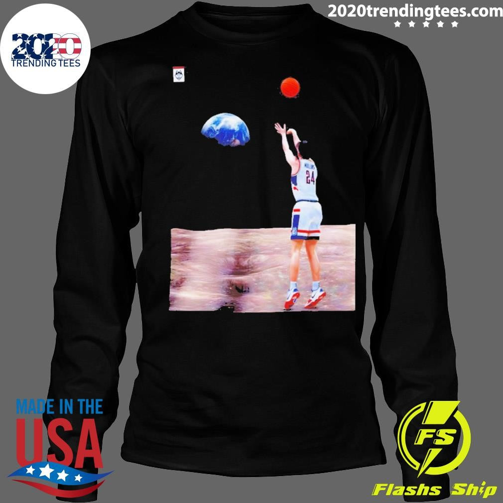 Uconn Huskies Basketball Braylon Mullins The Shot Game Winner Space Shirt