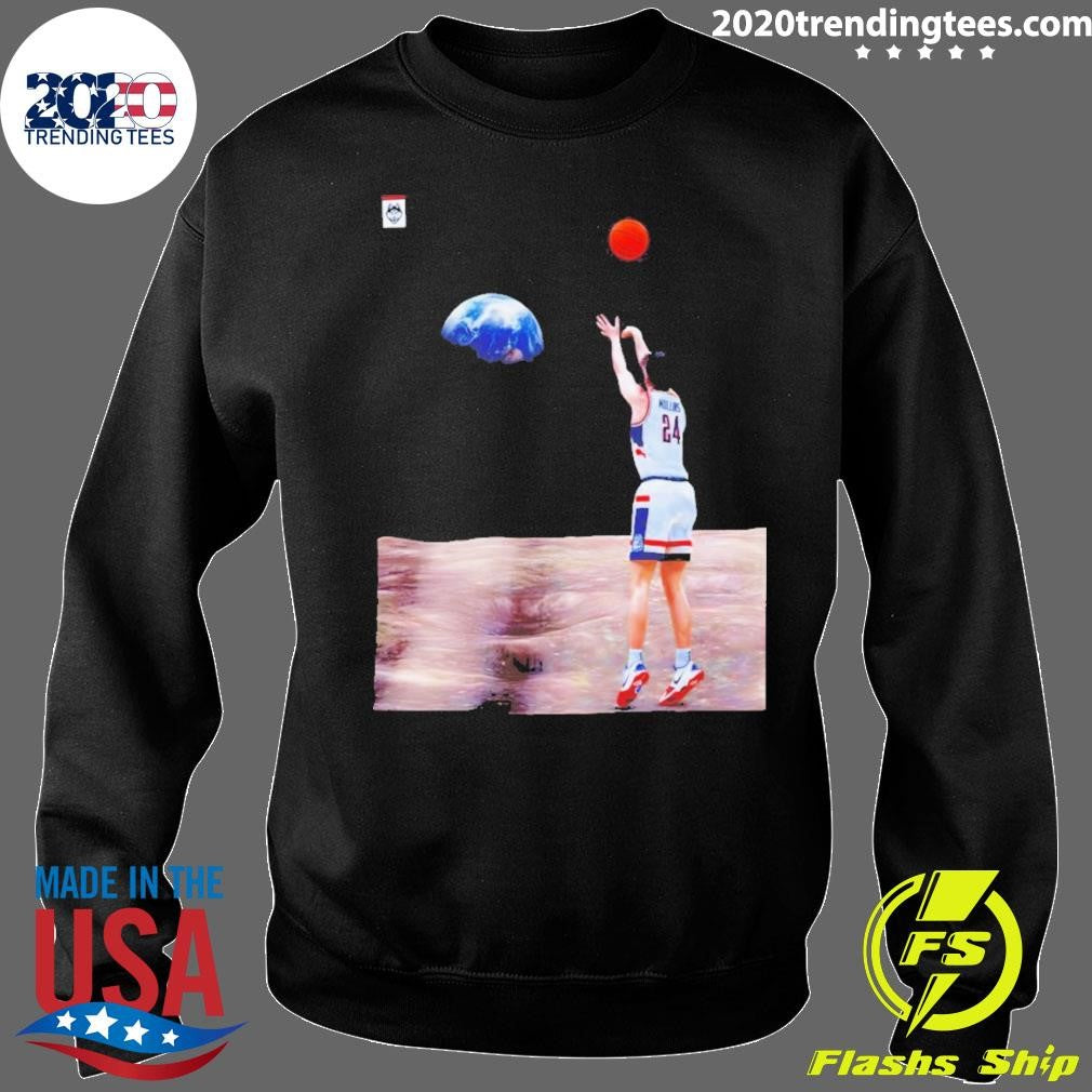Uconn Huskies Basketball Braylon Mullins The Shot Game Winner Space Shirt