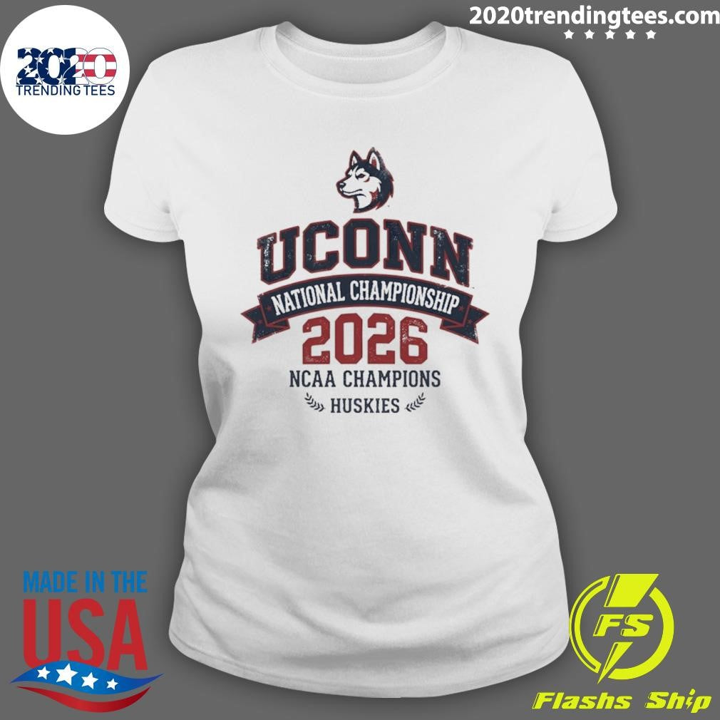 Uconn Huskies Men’s Basketball 2026 Ncaa National Championship Shirt