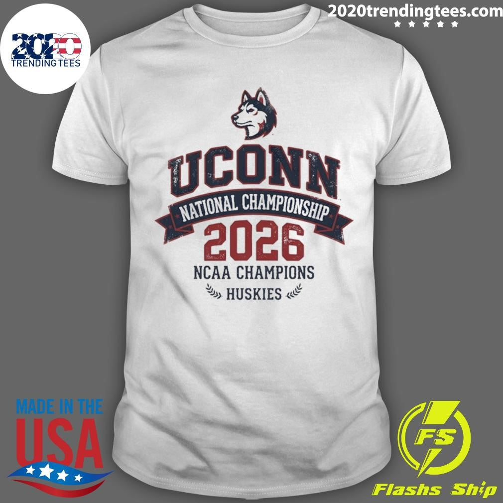 Uconn Huskies Men’s Basketball 2026 Ncaa National Championship Shirt