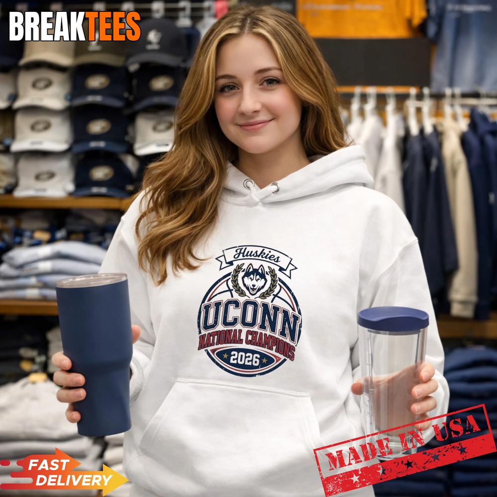 Uconn Huskies National Champions 2026 T-Shirt