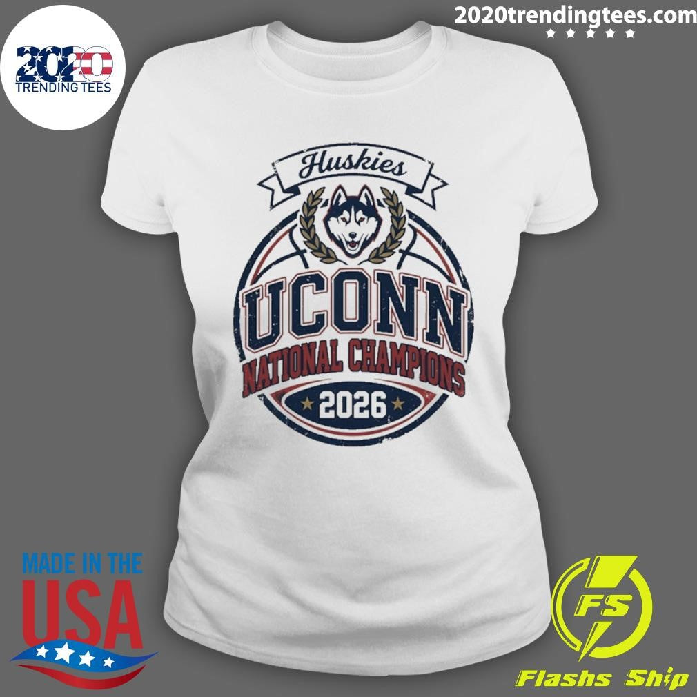 Uconn Huskies National Champions 2026 Shirt