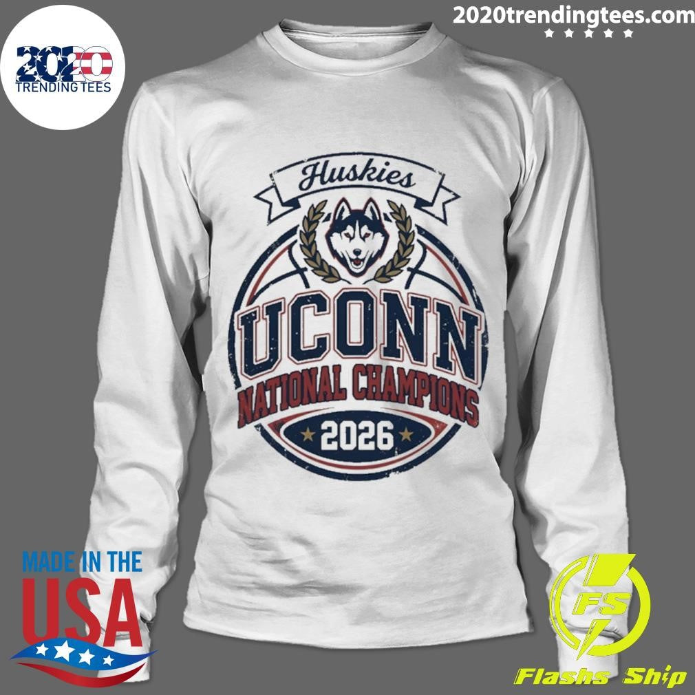 Uconn Huskies National Champions 2026 Shirt