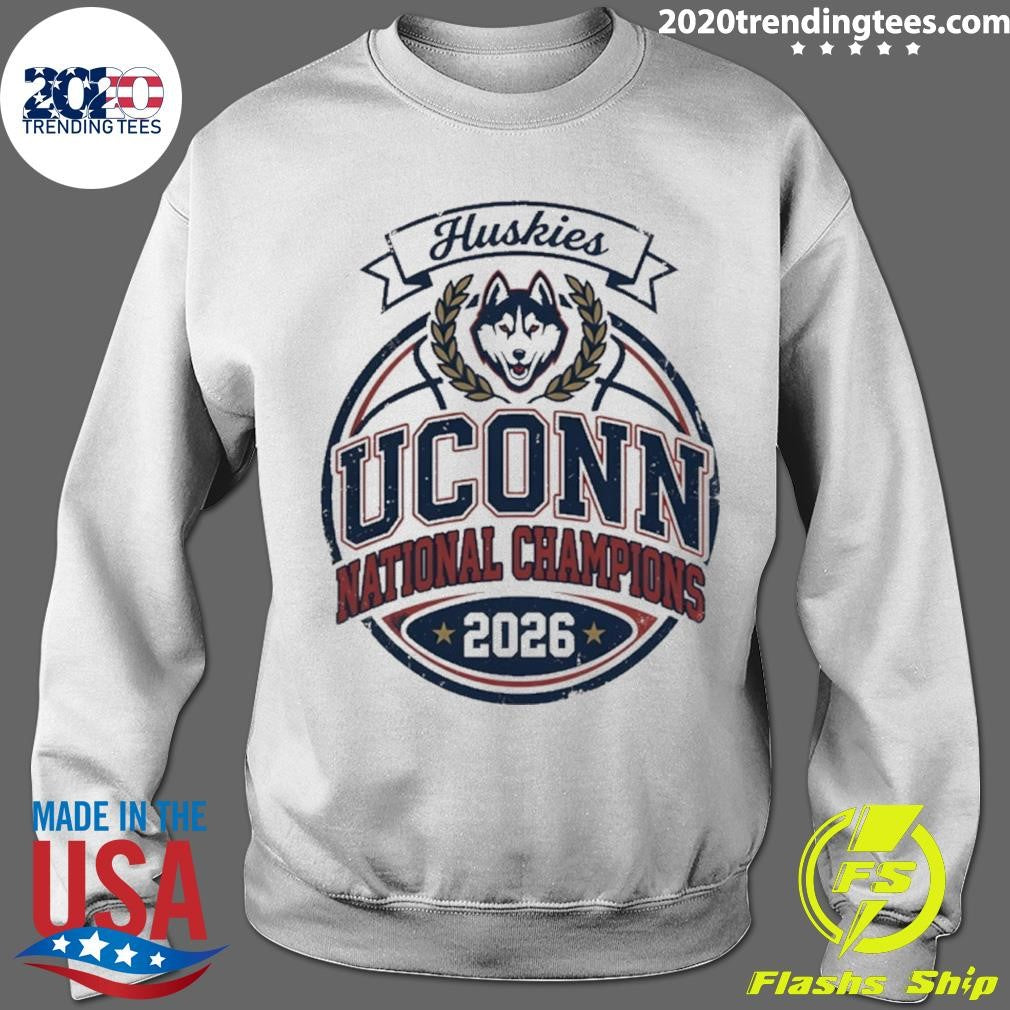 Uconn Huskies National Champions 2026 Shirt