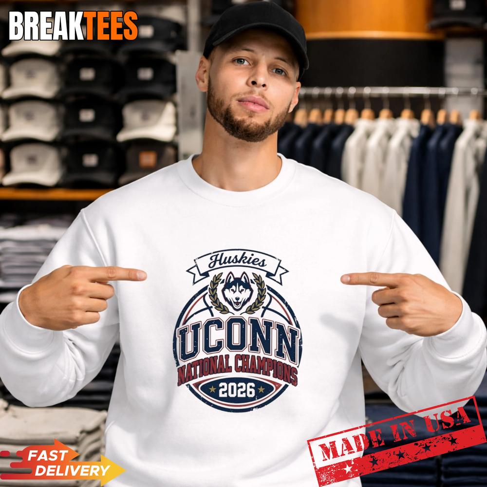 Uconn Huskies National Champions 2026 T-Shirt