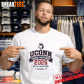 Uconn Huskies men’s basketball 2026 NCAA National Championship T-Shirt