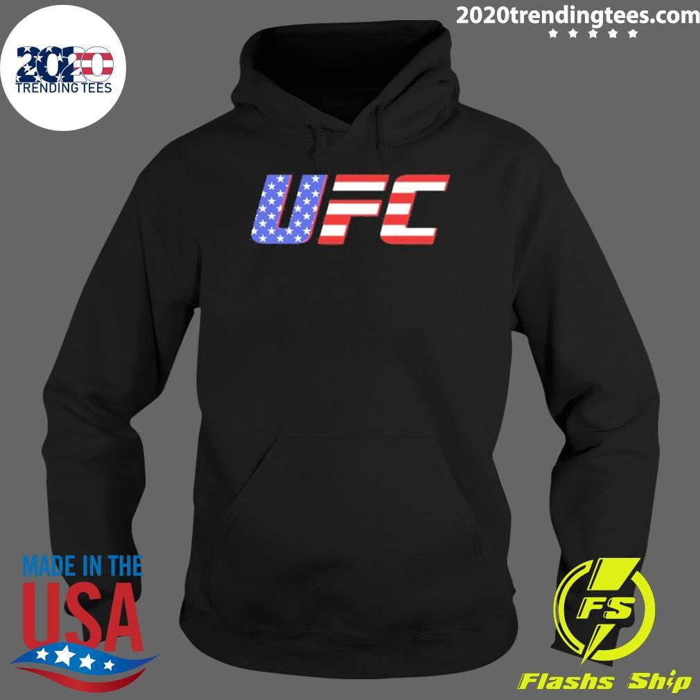 Ufc Logo American Flag Shirt