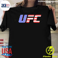 Ufc Logo American Flag Shirt