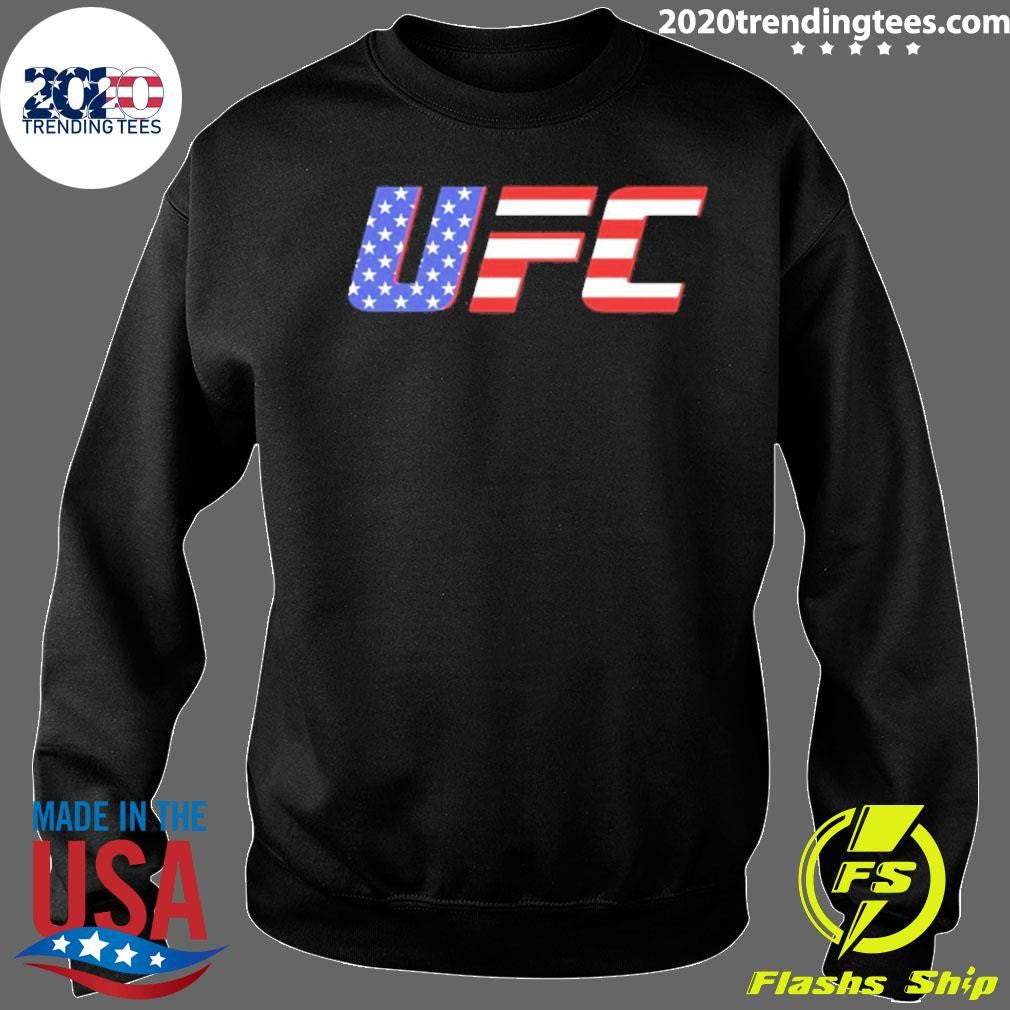 Ufc Logo American Flag Shirt