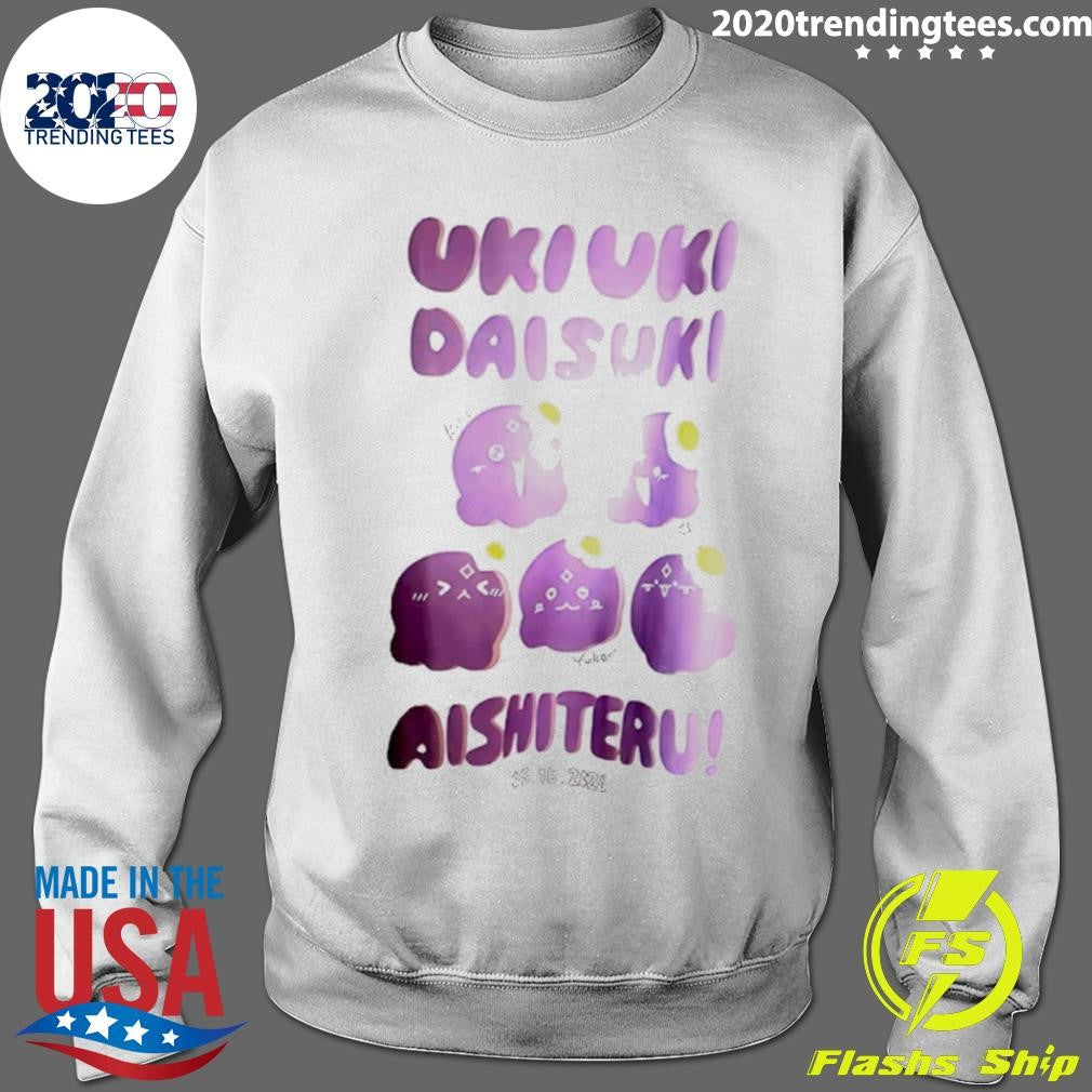 Uki Violeta Uki Uki Daisuki Aishiteru Shirt