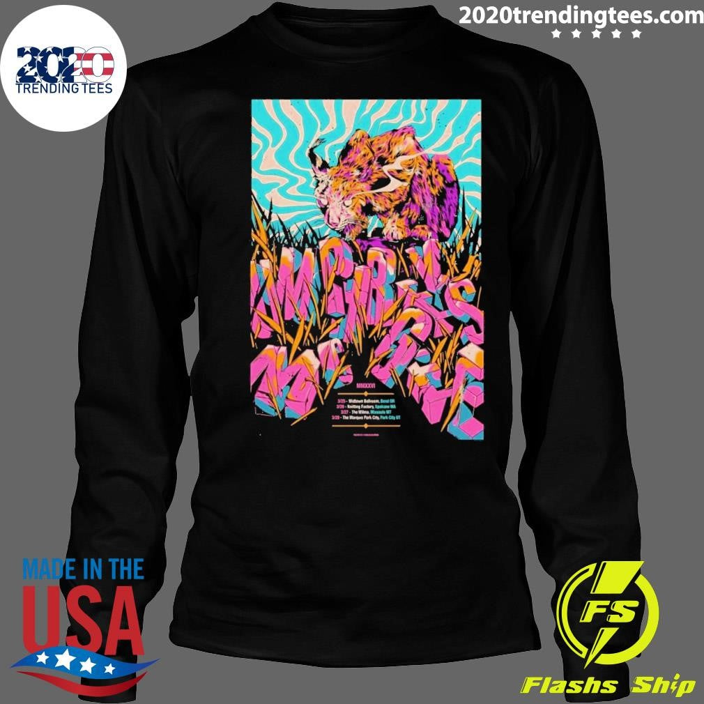 Umphrey’s Mcgee Bend Or March 25 2026 Midtown Ballroom Tour Shirt