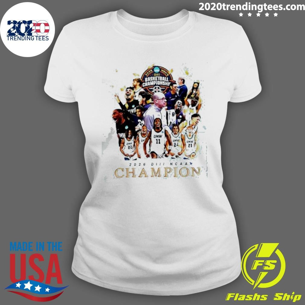 Umw Basketball National Champions 2026 All Team Poster Shirt