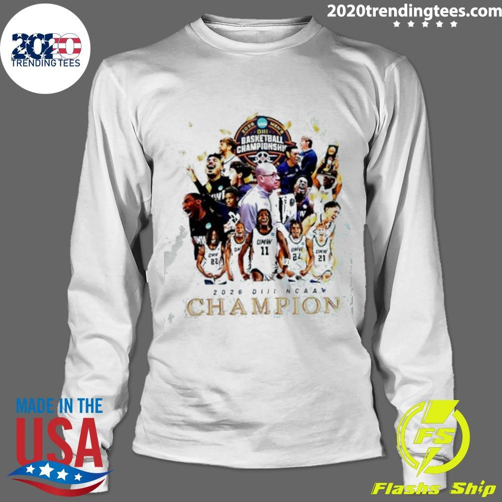 Umw Basketball National Champions 2026 All Team Poster Shirt