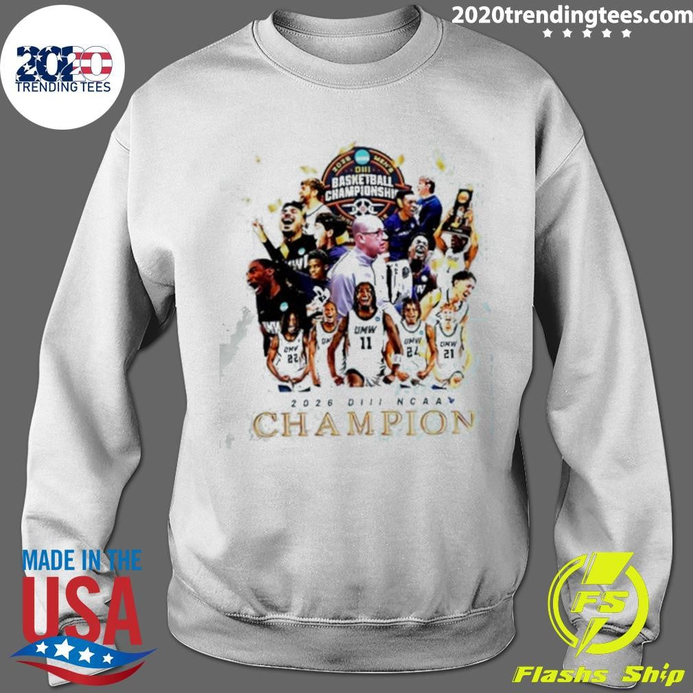 Umw Basketball National Champions 2026 All Team Poster Shirt