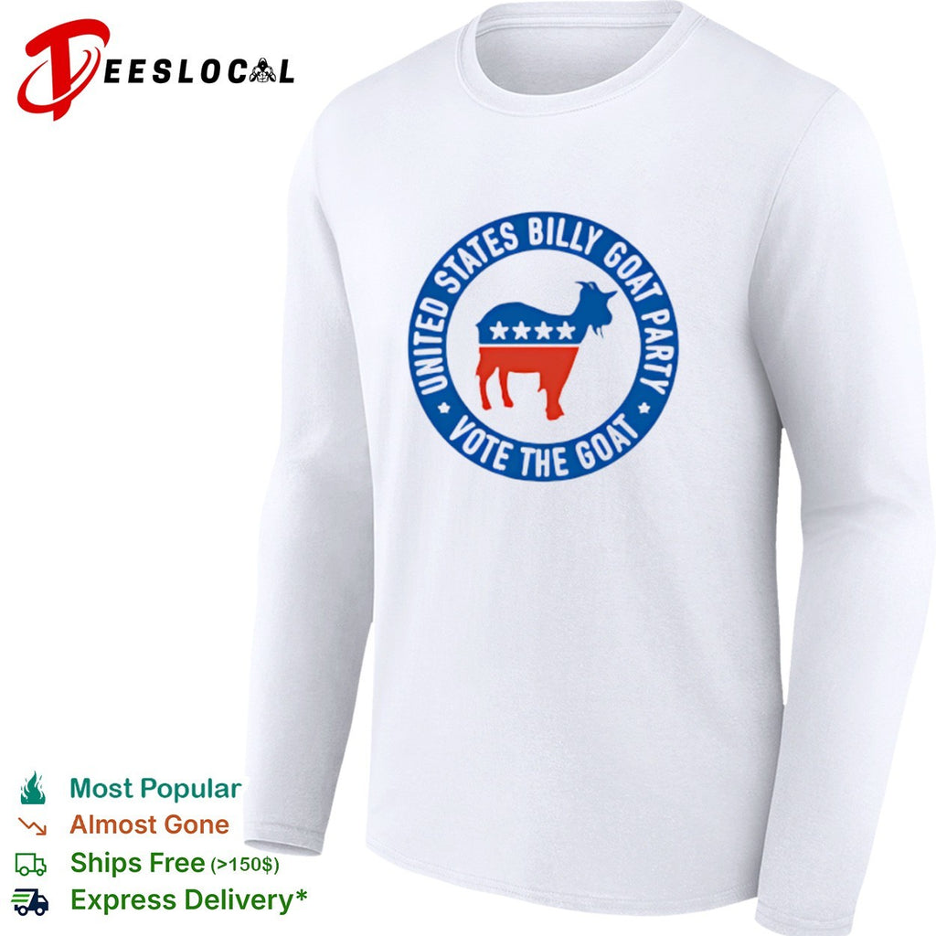 United States Billy Goat Party Vote the Goat American Politics Satire shirt