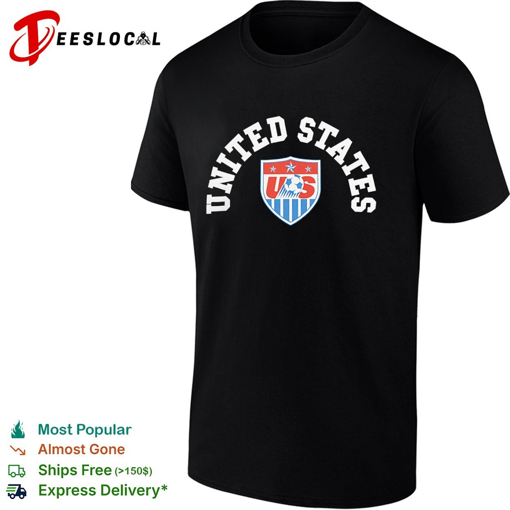 United States Soccer Federation National Team Emblem Logo shirt