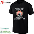 Unterschatze niemals einen alten DDR gedient hat shirt