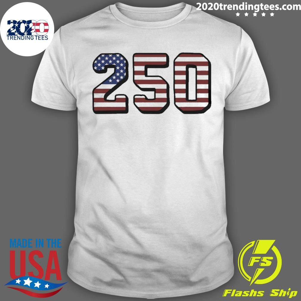 Usa 250 American Flag Shirt