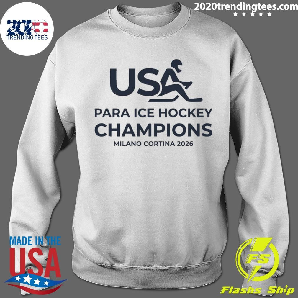 Usa Para Ice Hockey Champions Milano Cortina 2026 Shirt