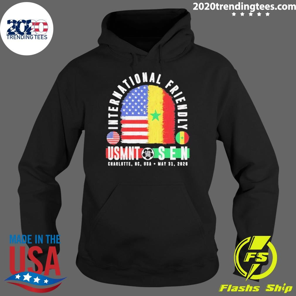 Usmnt Vs Senegal 2026 International Friendly Match Up Shirt