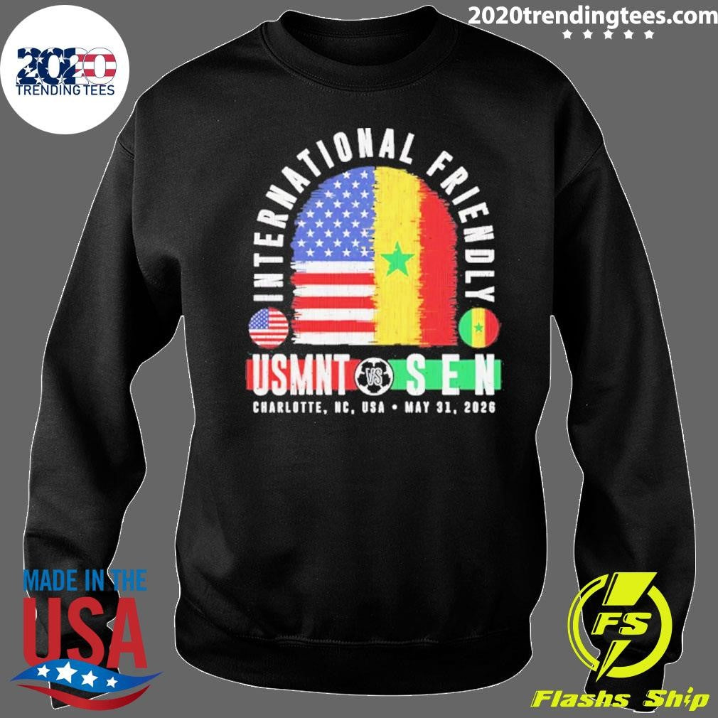 Usmnt Vs Senegal 2026 International Friendly Match Up Shirt