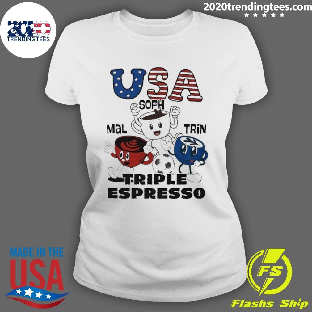 Uswnt Triple Espresso Smith Rodman Swanson Women’s Soccer Shirt