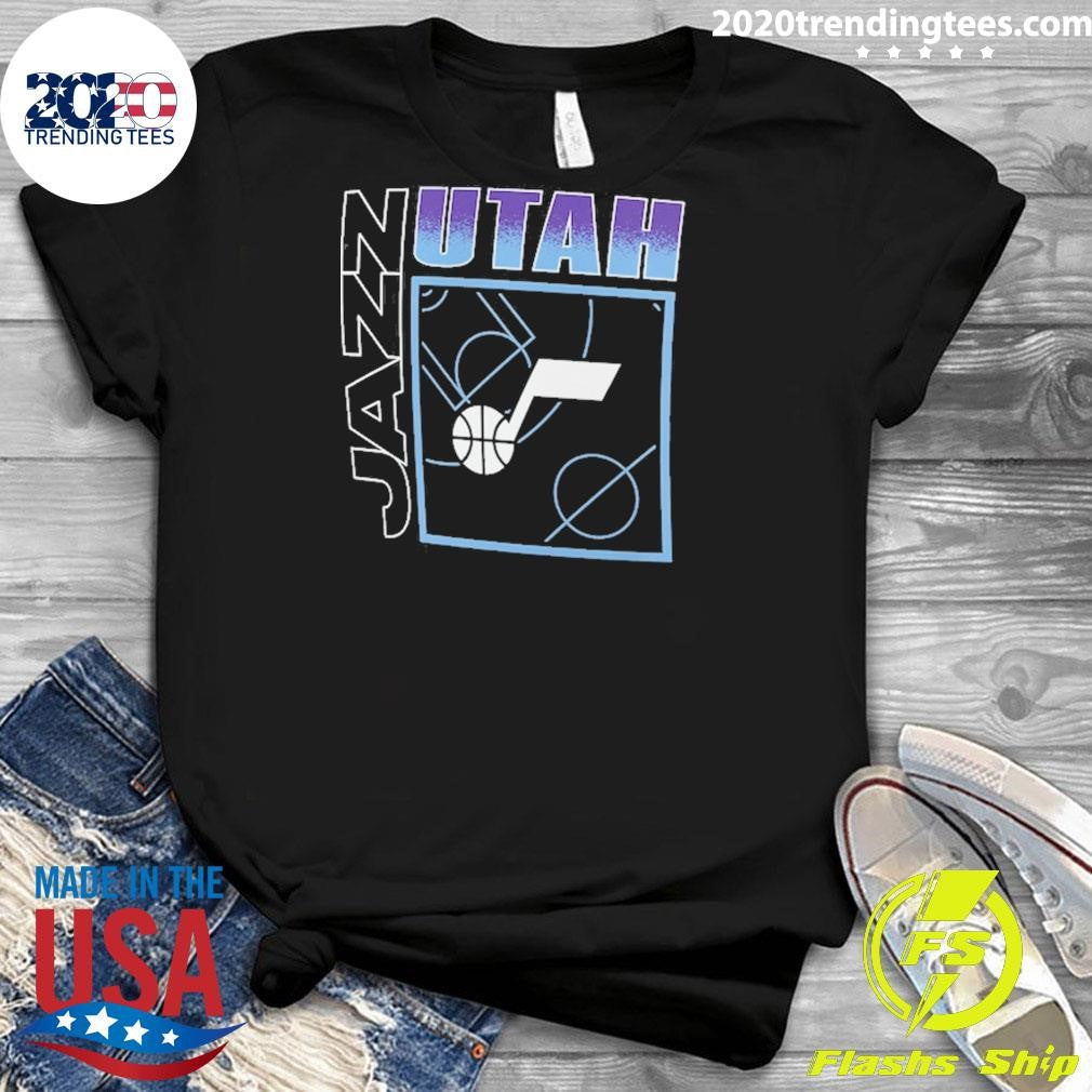 Utah Jazz Home Court Pop Personalized 00 Shirt