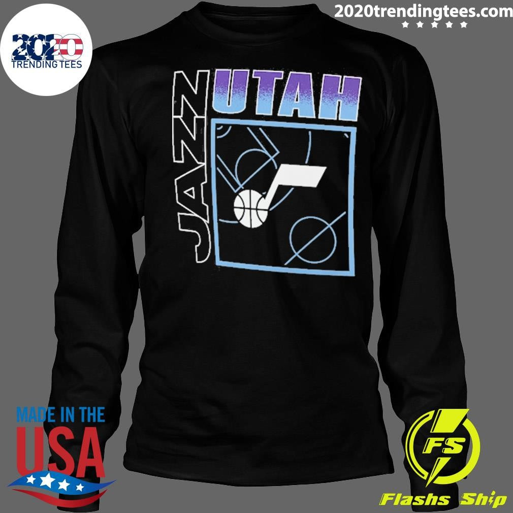 Utah Jazz Home Court Pop Personalized 00 Shirt