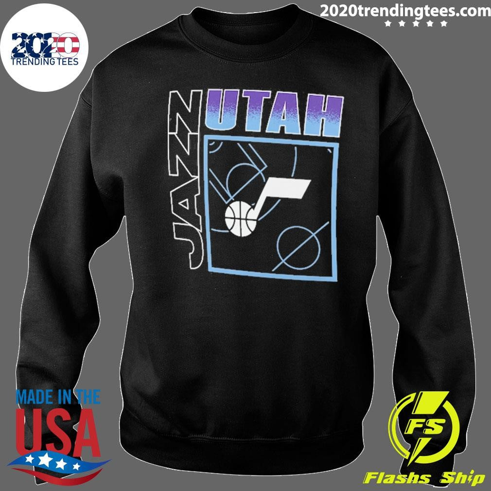 Utah Jazz Home Court Pop Personalized 00 Shirt